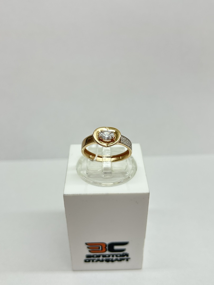 КОЛКМИ585 КОЛЬЦО С КАМНЯМИ (Au 585)