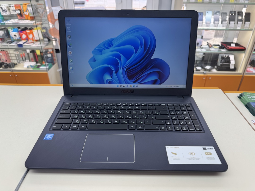 Ноутбук ASUS D543M; Pentium N5030, GeForce 605, 4 Гб, Нет, 1 Tb