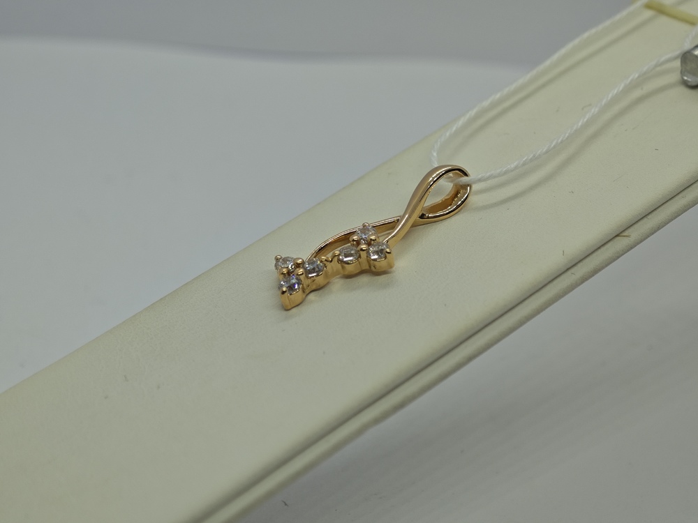 ПОДВЕСКА С КАМНЯМИ (Au 585)