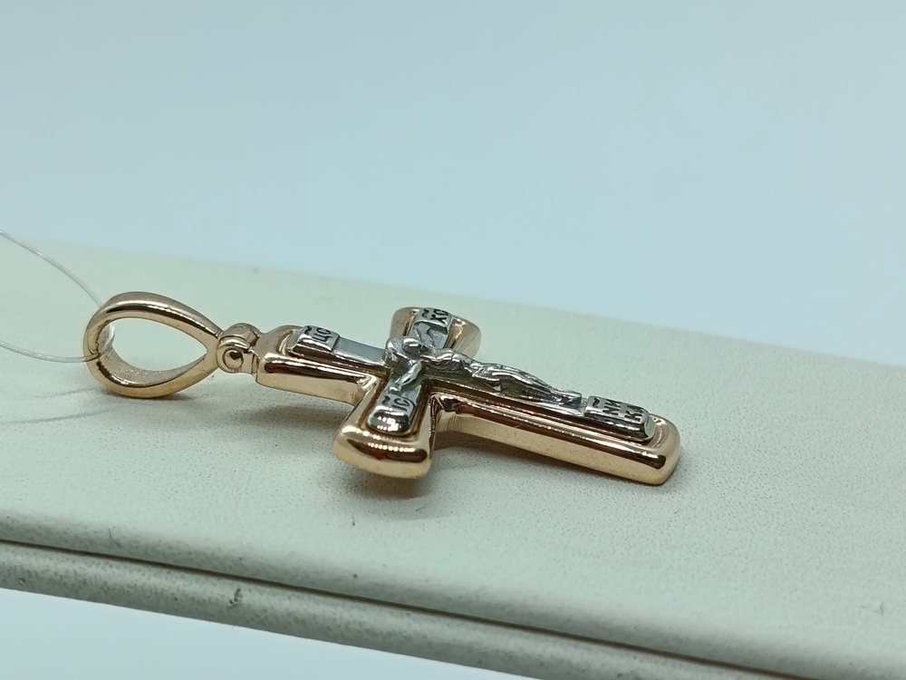 ПОДВЕСКА КРЕСТ (Au 585)