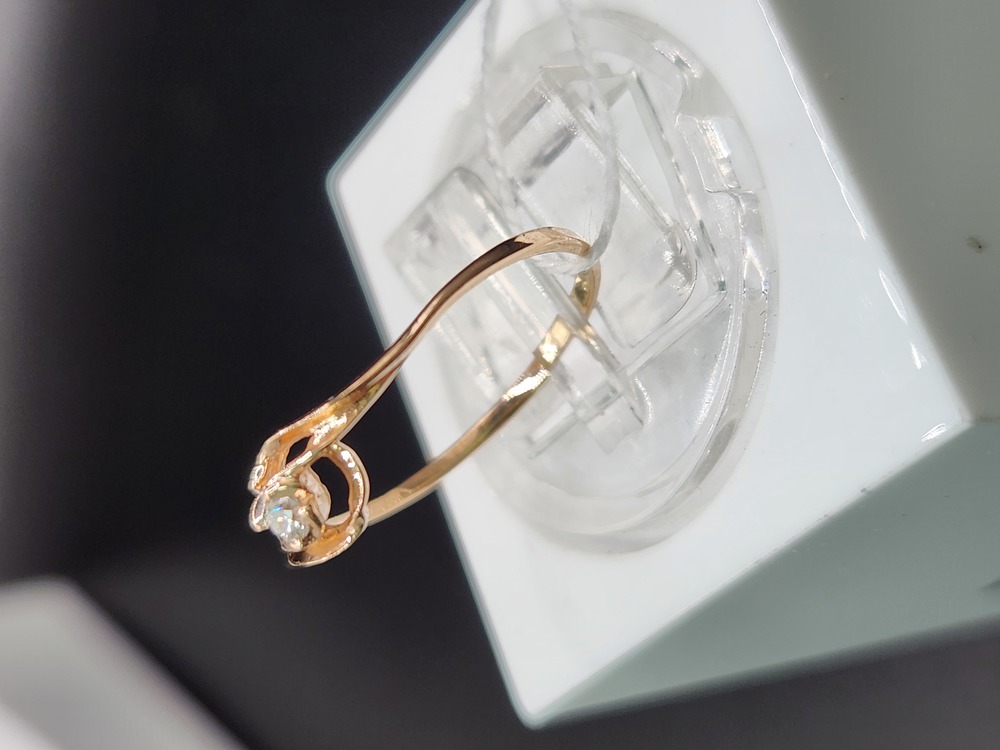 КОЛЬЦО БРИЛЛИАНТ Au 585