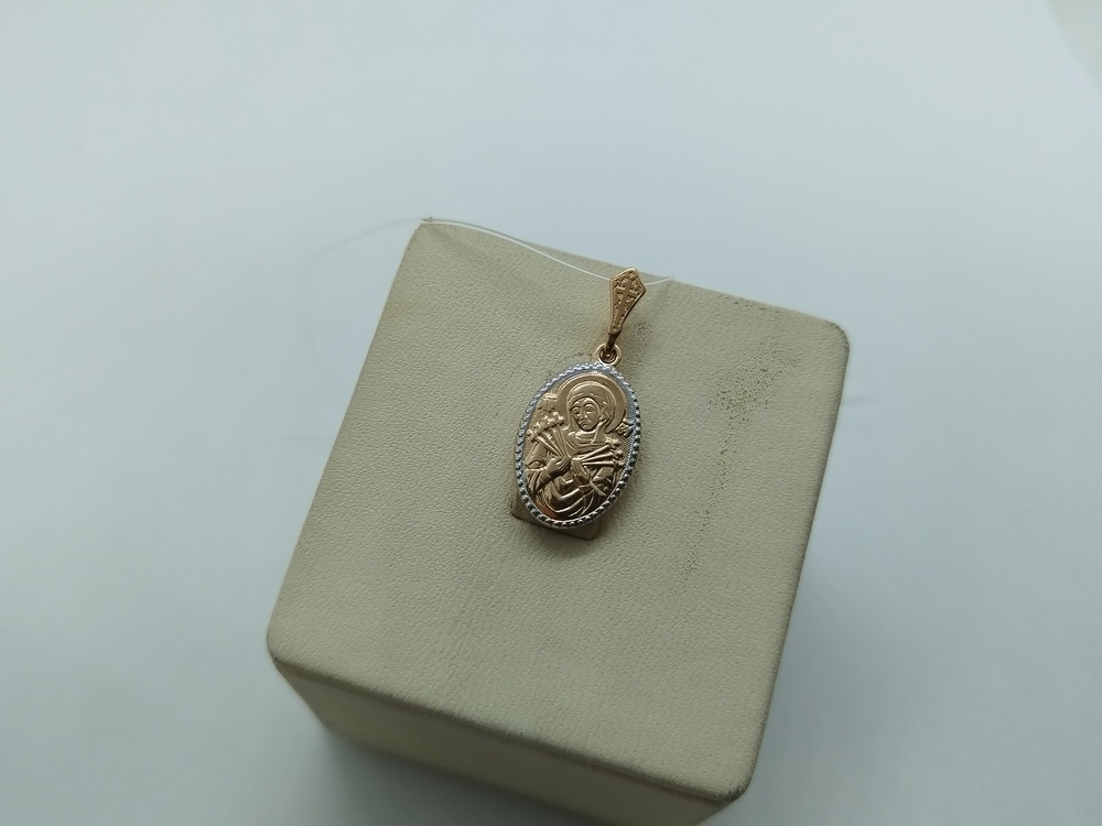 ПОДВЕСКА ИКОНА без камня (Au 585)