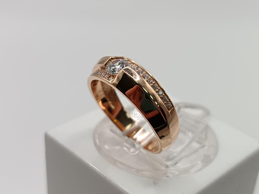 КОЛКМИ585 КОЛЬЦО С КАМНЯМИ (Au 585)