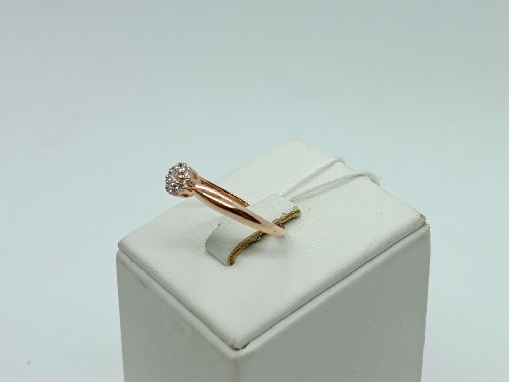 КОЛЬЦО БРИЛЛИАНТ Au 585