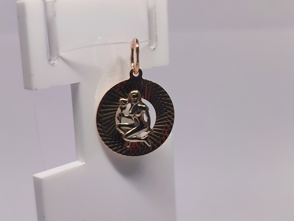 ПОДВЕСКА ЗНАК ЗОДИАКА ДЕВА (Au 585)