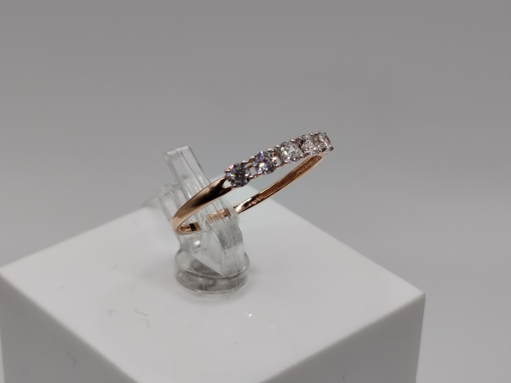 КОЛКМИ585 КОЛЬЦО С КАМНЯМИ (Au 585)