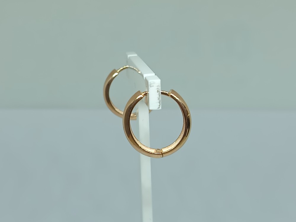 СЕРЬГИ КОНГО без камня (Au 585)