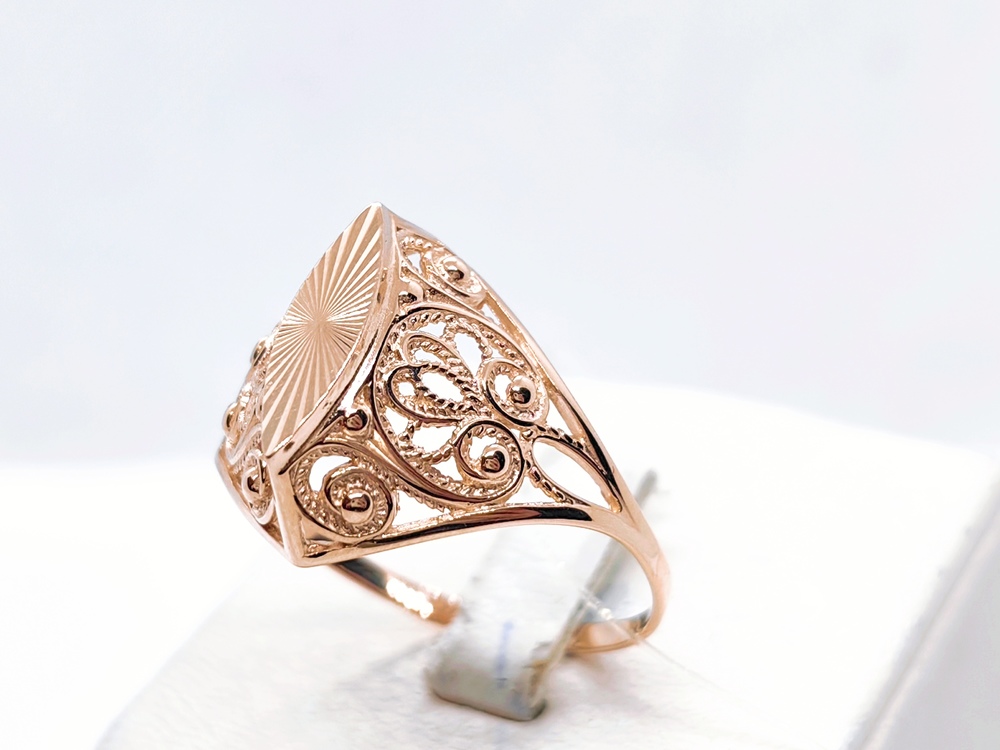 КОЛЬЦО БЕЗ КАМНЯ (Au 585)