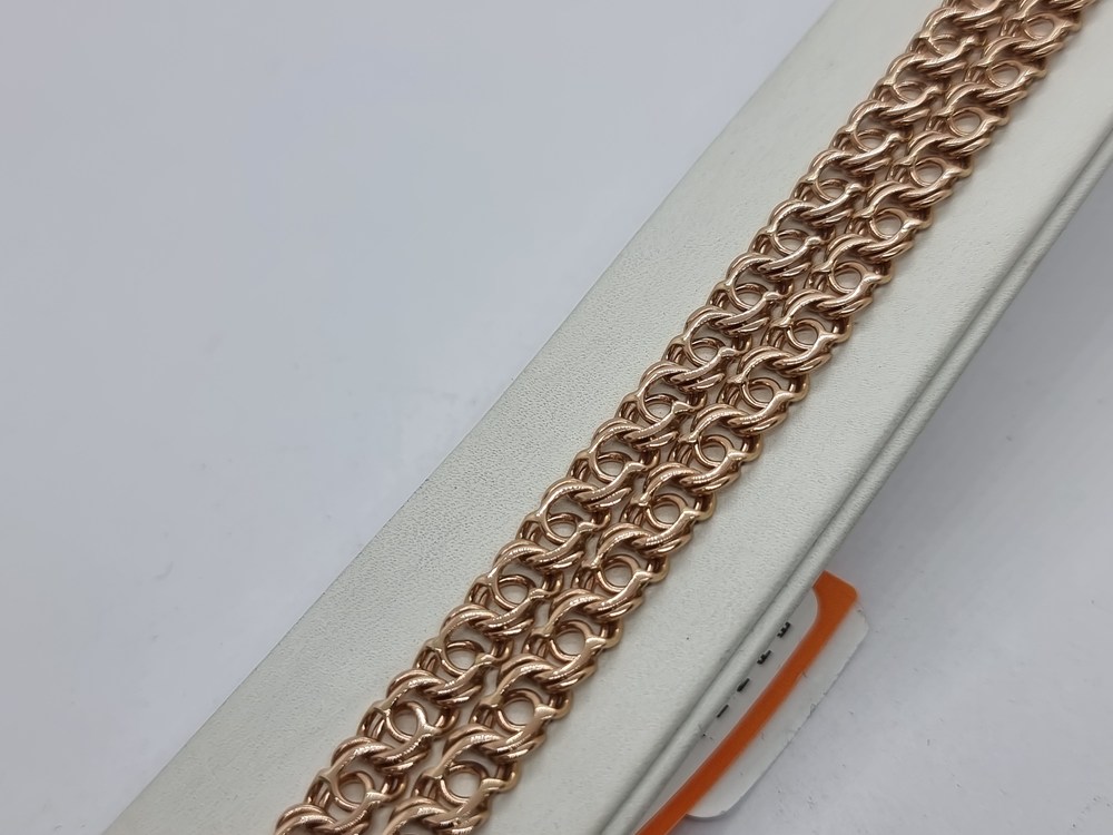 ЦЕПЬ ПОЛНОВЕСНАЯ Бисмарк арабский (Au 585)