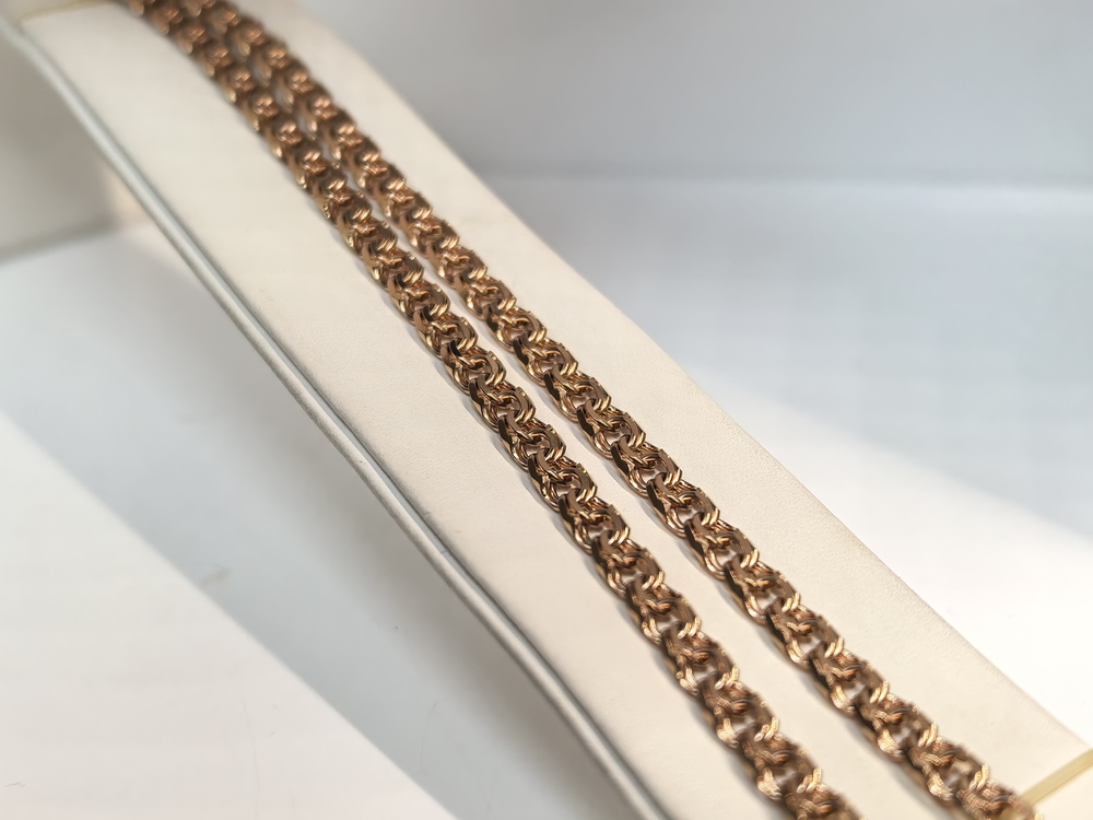 ЦЛБС585 ЦЕПЬ ПОЛНОВЕСНАЯ Бисмарк (Au 585)