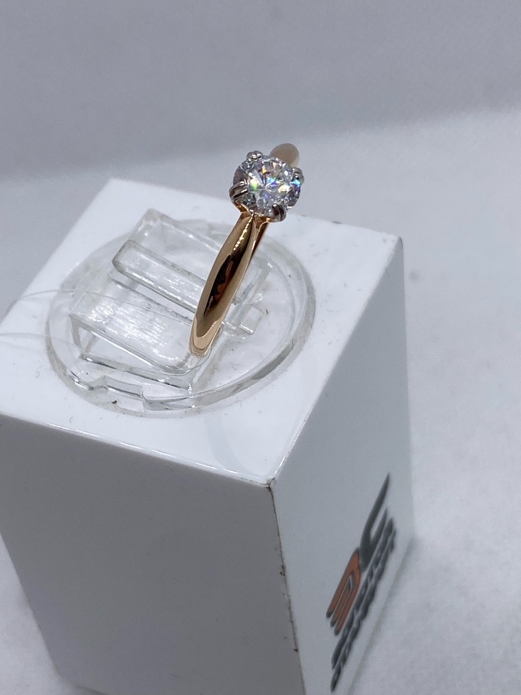 КОЛЬЦО С КАМНЕМ (Au 585)