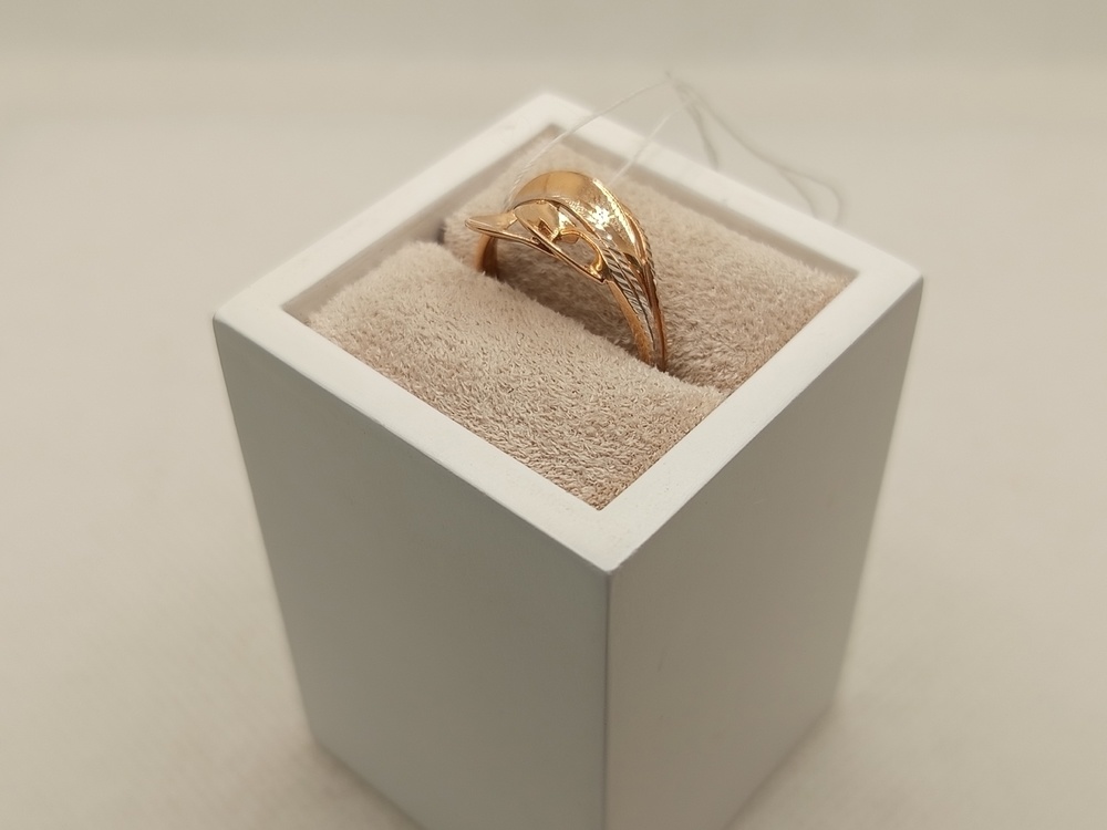 КОЛБКМ585 КОЛЬЦО БЕЗ КАМНЯ (Au 585)