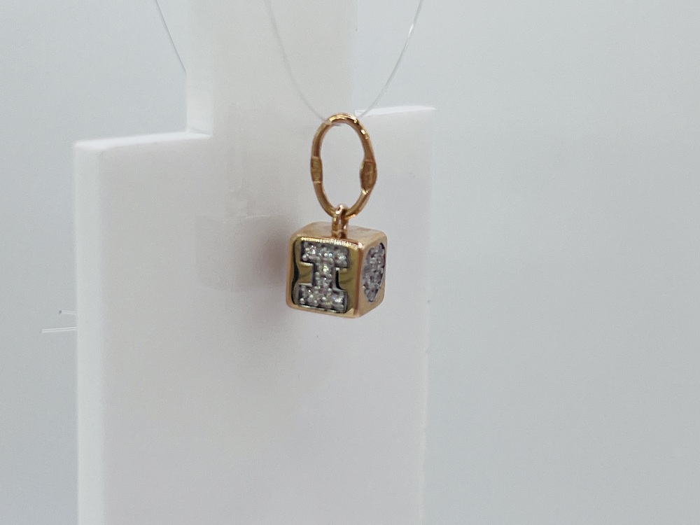 ПОДВЕСКА С КАМНЯМИ (Au 585)