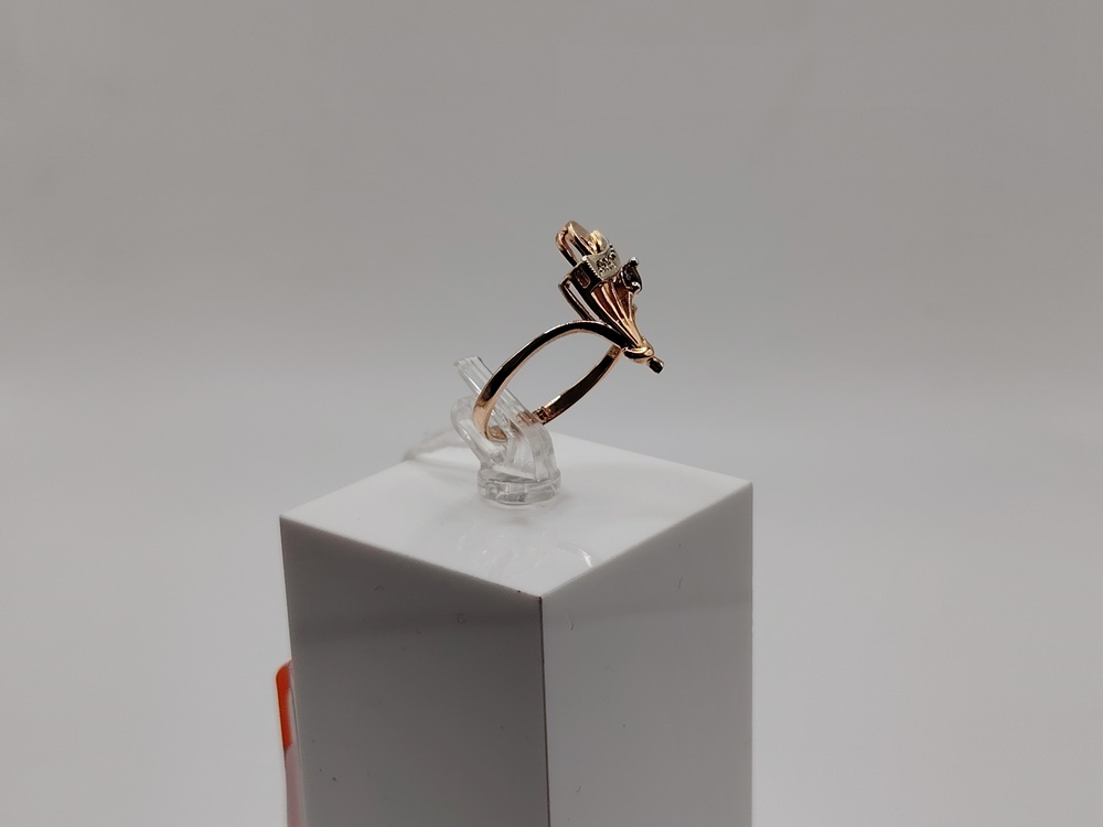 КОЛЬЦО БРИЛЛИАНТ Au 585