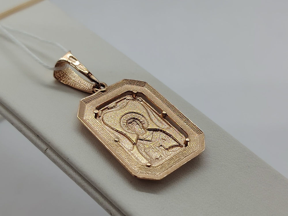 ПОДИБК585 ПОДВЕСКА ИКОНА БЕЗ КАМНЯ (Au 585)