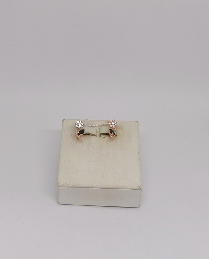 СЕРЬГИ С КАМНЯМИ (Au 585)