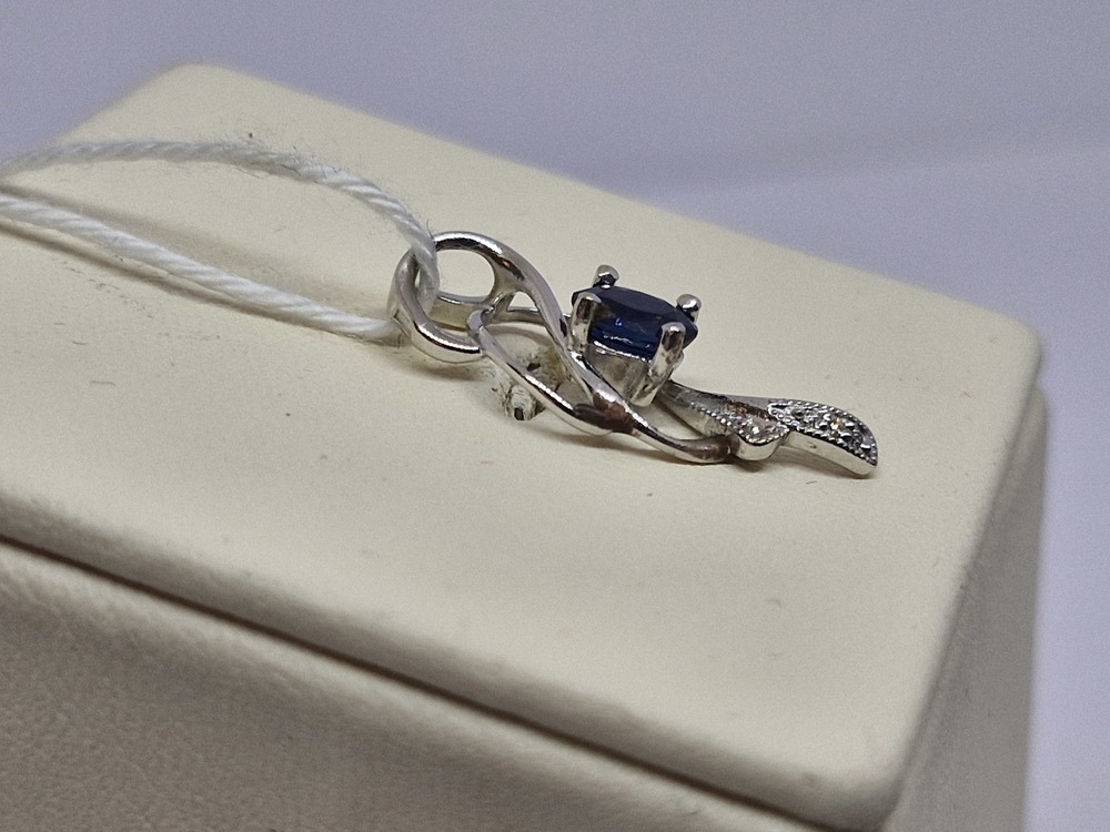 ПОДКМИ585 ПОДВЕСКА С КАМНЯМИ (Au 585)