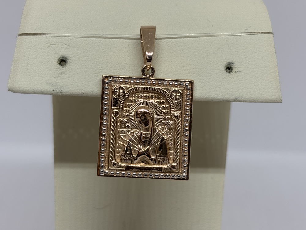 ПОДВЕСКА ИКОНА без камня (Au 585)