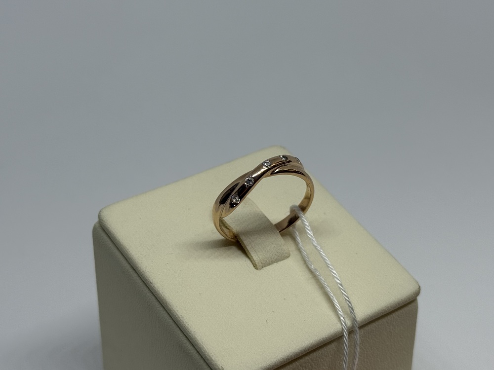 КОЛКМИ585 КОЛЬЦО С КАМНЯМИ (Au 585)