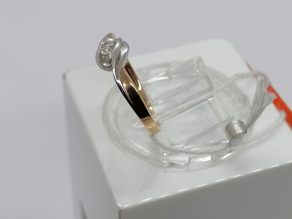 КОЛЬЦО БРИЛЛИАНТ Au 585