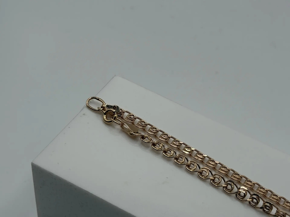 ЦЕПЬ ПУСТОТЕЛАЯ Лав (Au 585)