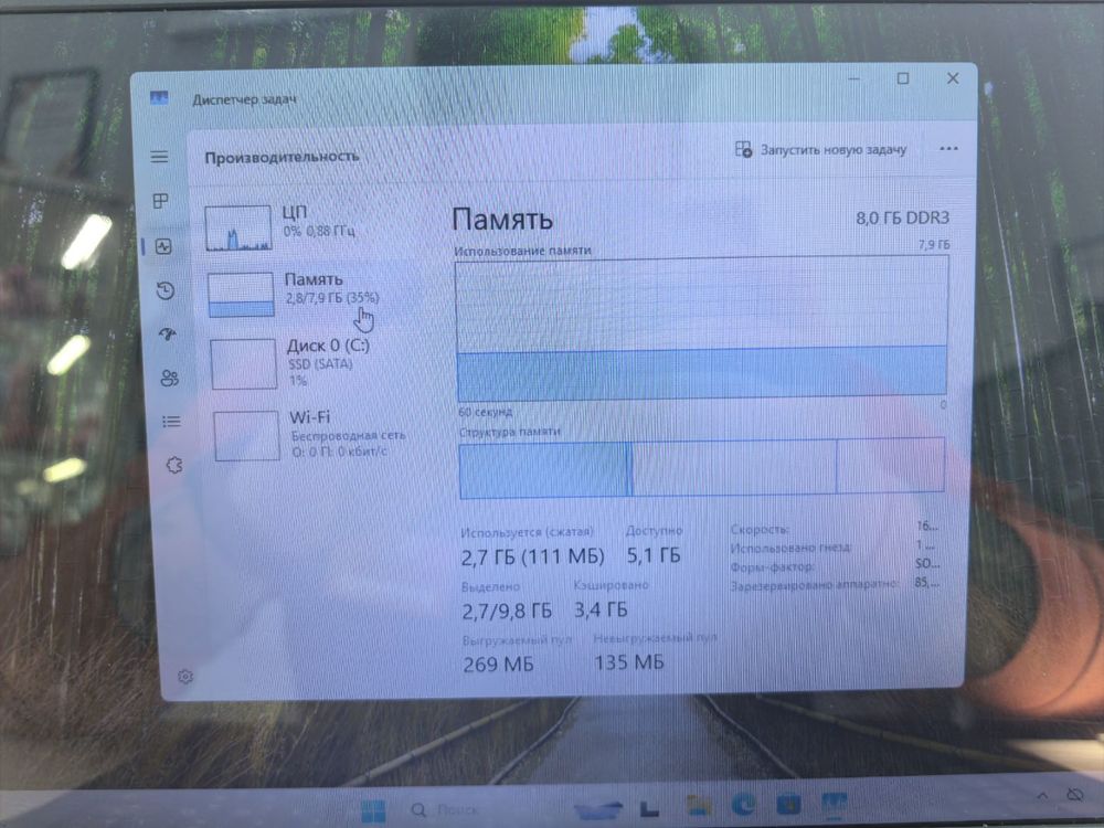 Ноутбук Lenovo B570e; Core i5-2450M, Нет, 8 Гб, 120 Гб, Нет