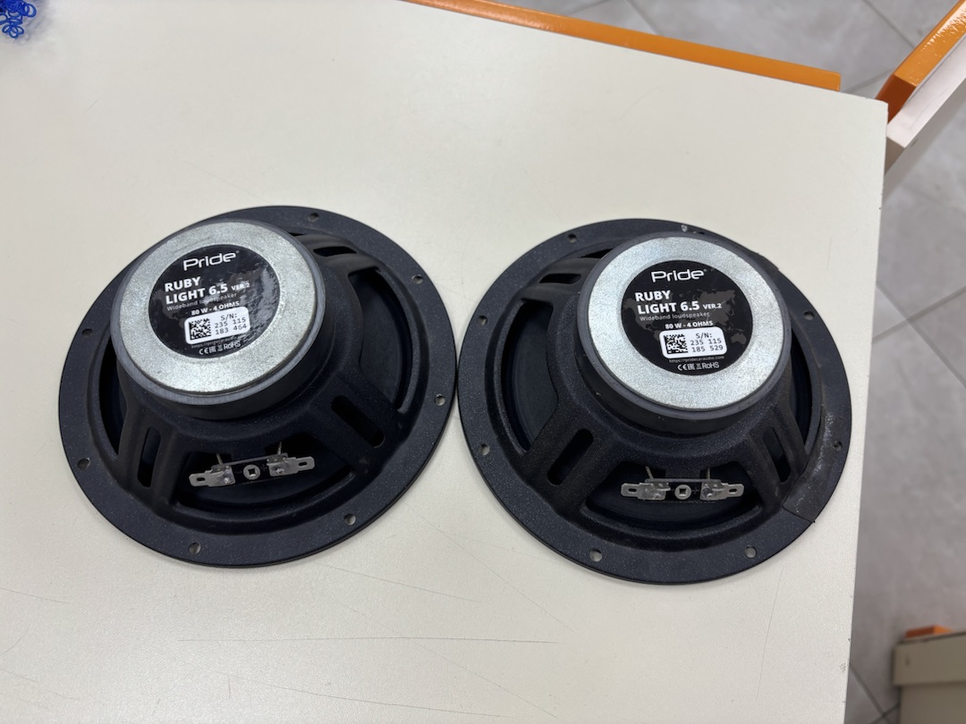 Автоакустика передняя Pride Ruby Light 6.5 V.2