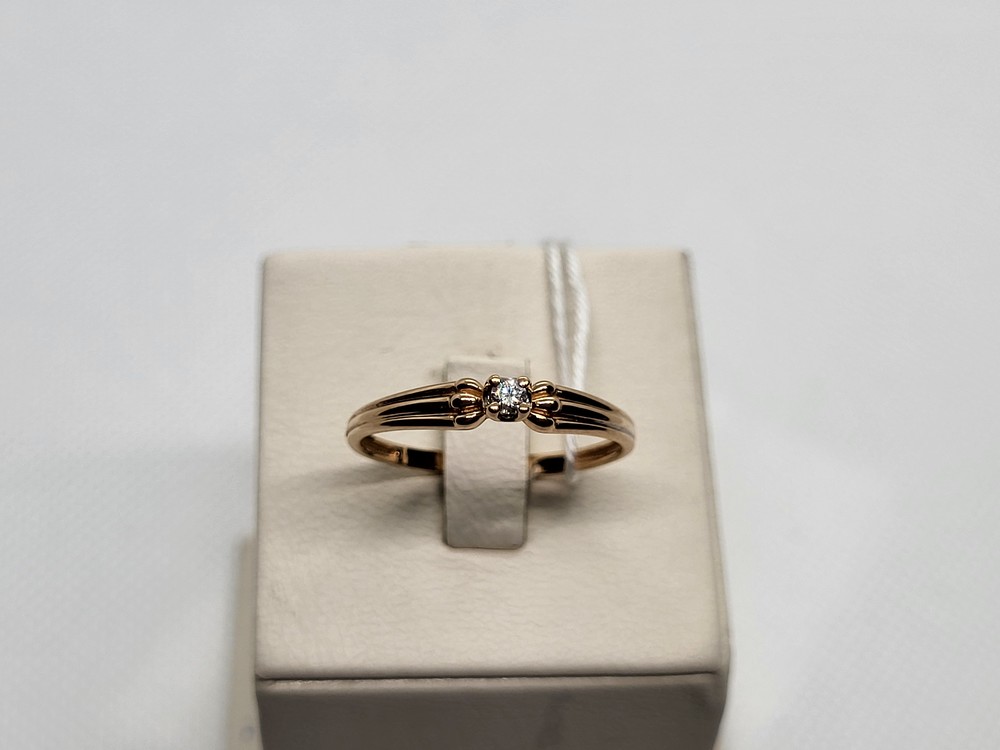 КОЛЬЦО БРИЛЛИАНТ Au 585