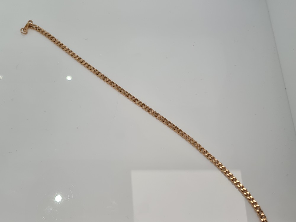 7080002П-19 БРАСЛЕТ ПУСТОТЕЛЫЙ Панцирное (Au 585)