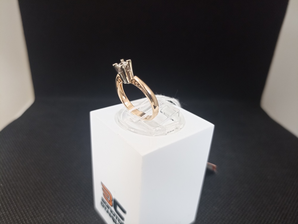 КОЛЬЦО БРИЛЛИАНТ Au 585