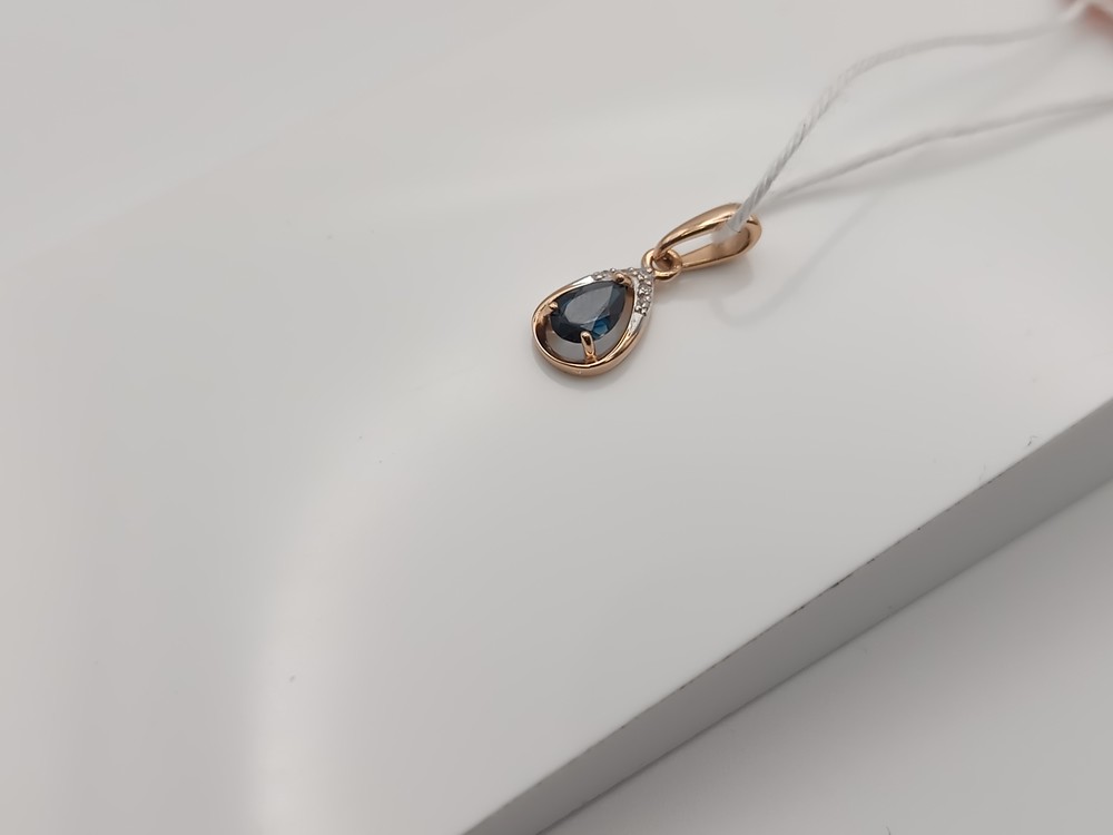 ПОДВЕСКА С КАМНЯМИ (Au 585)