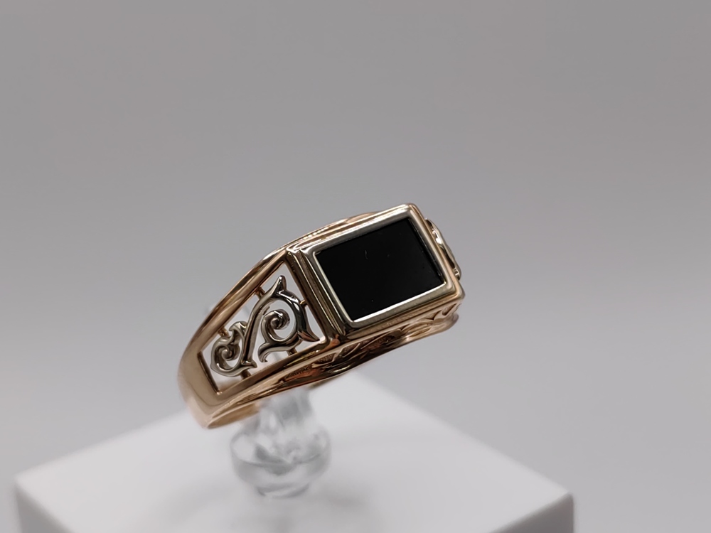 ПЕЧКМ585 ПЕЧАТКА С КАМНЕМ (Au 585)