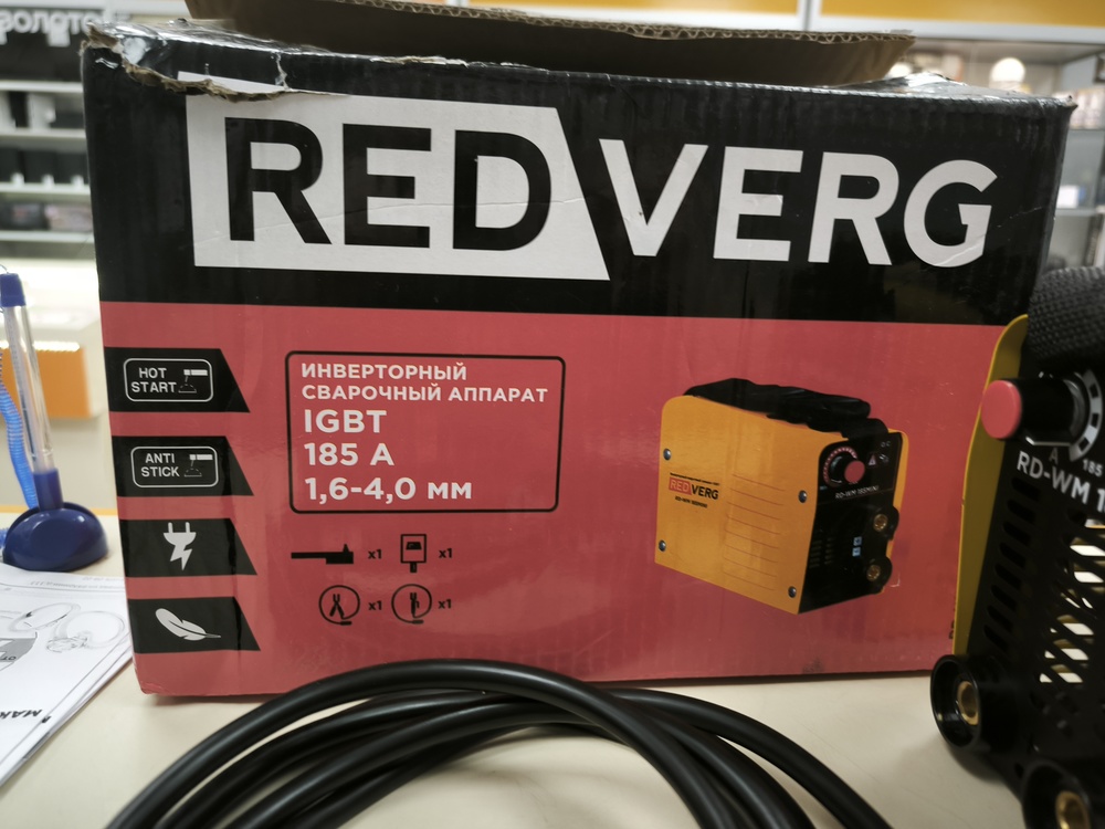 Сварочный аппарат RedVerg RD-WM 185 mini