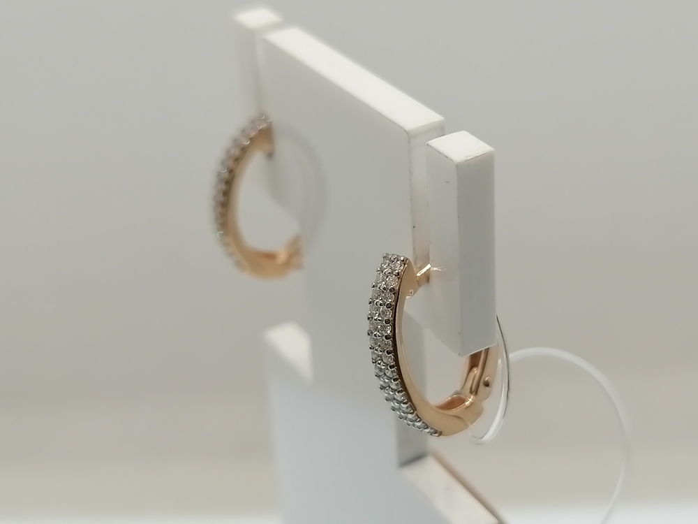 СЕРЬГИ БРИЛЛИАНТ (Au 585)