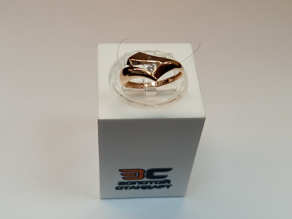 КОЛЬЦО С КАМНЕМ (Au 585)