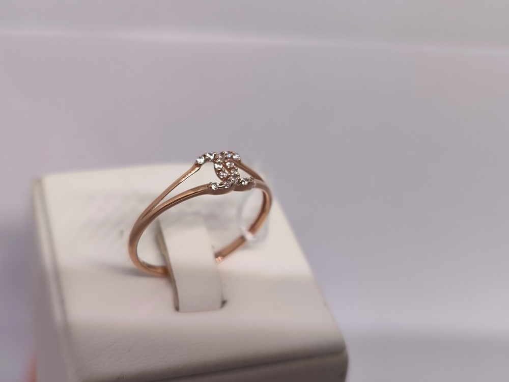 КОЛКМИ585 КОЛЬЦО С КАМНЯМИ (Au 585)