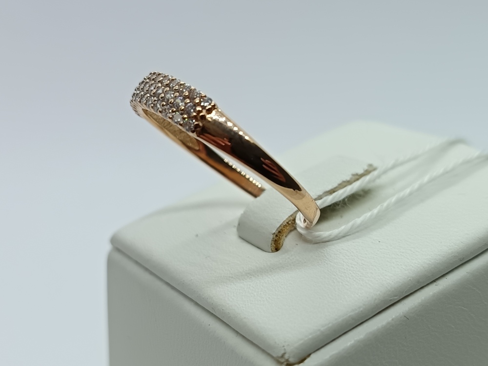 КОЛКМИ585 КОЛЬЦО С КАМНЯМИ (Au 585)