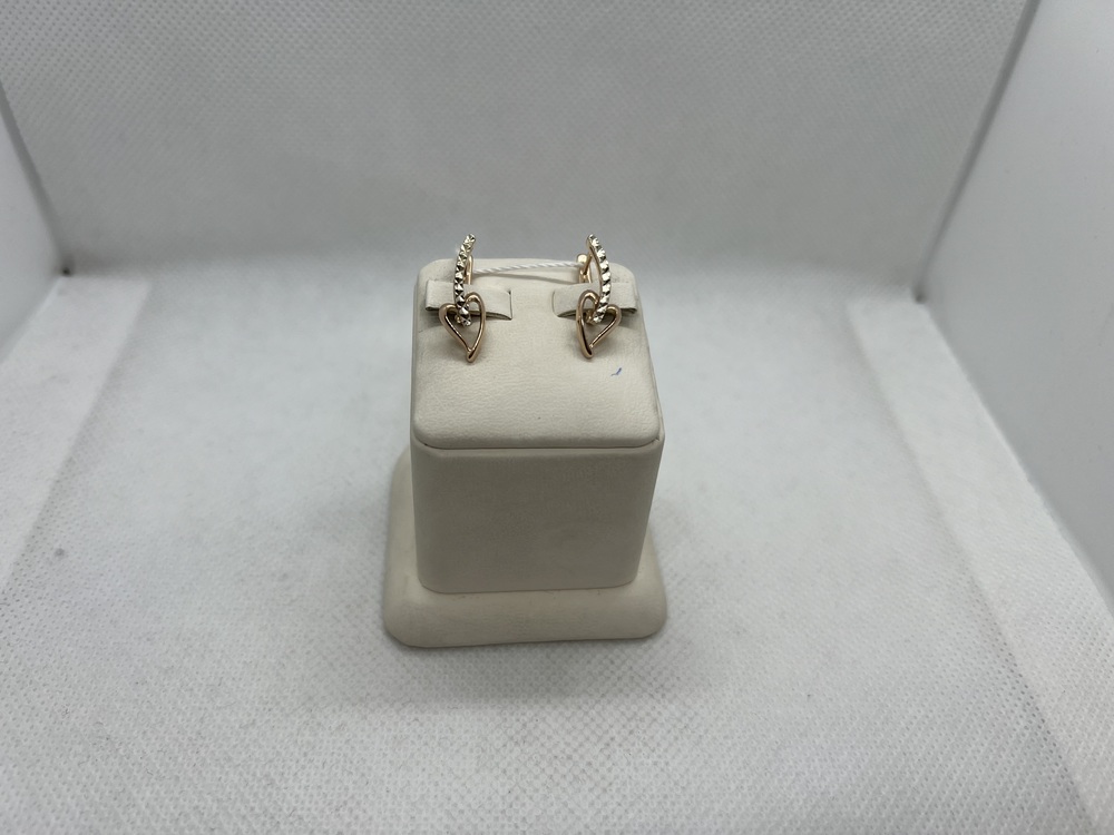 СЕРЬГИ БЕЗ КАМНЯ (Au 585)