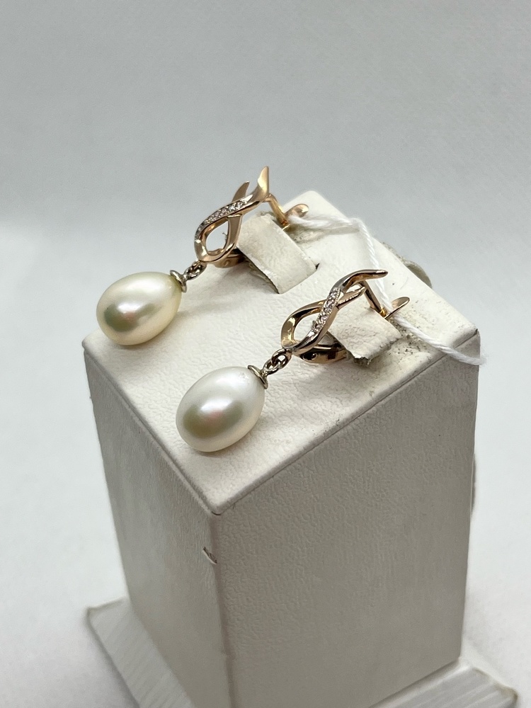 СЕРЬГИ С КАМНЯМИ (Au 585)