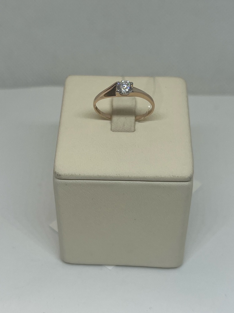 КОЛЬЦО С КАМНЕМ (Au 585)