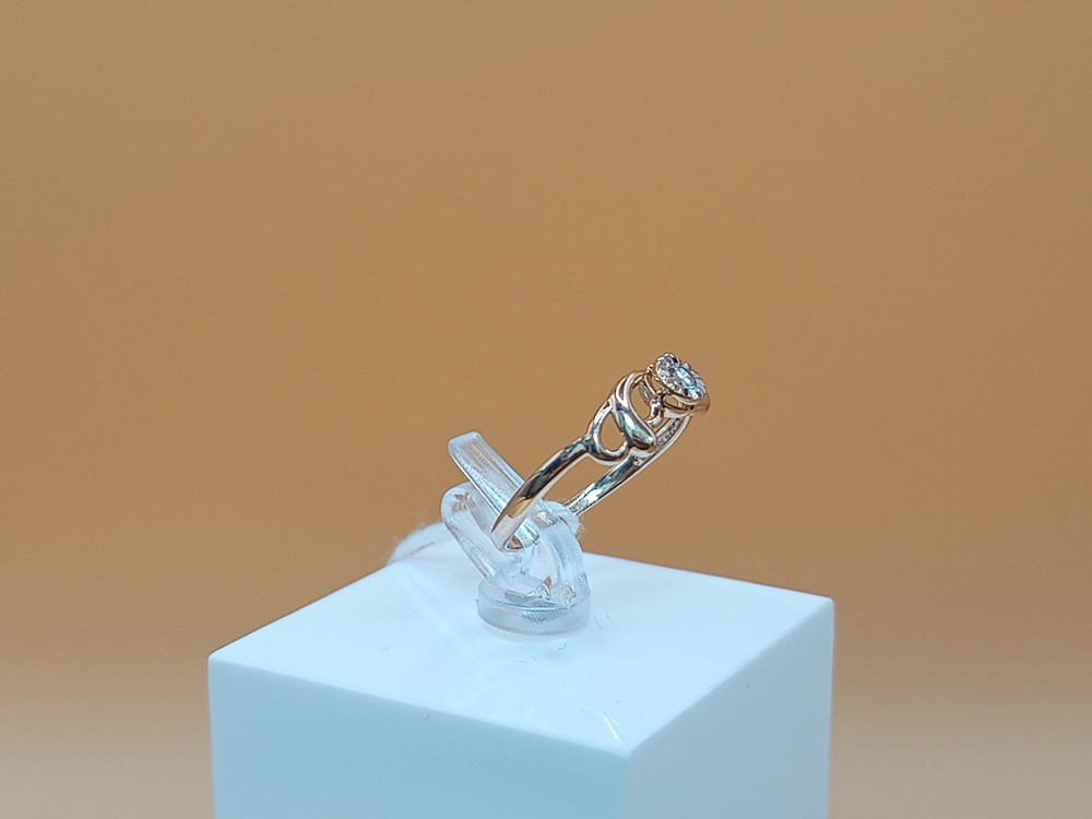 КОЛЬЦО С КАМНЕМ (Au 585)