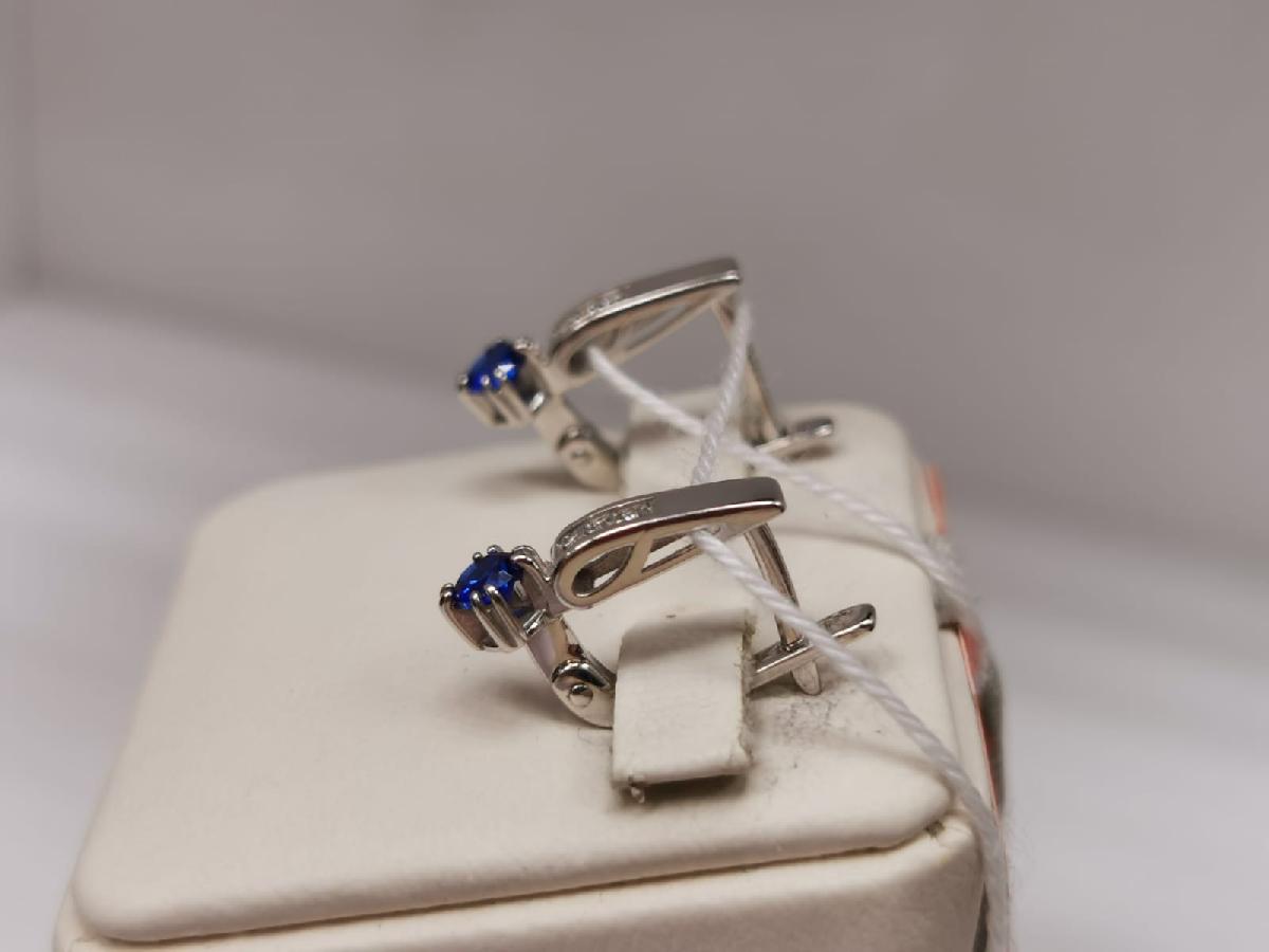 СЕРЬГИ С КАМНЯМИ (Au 585)