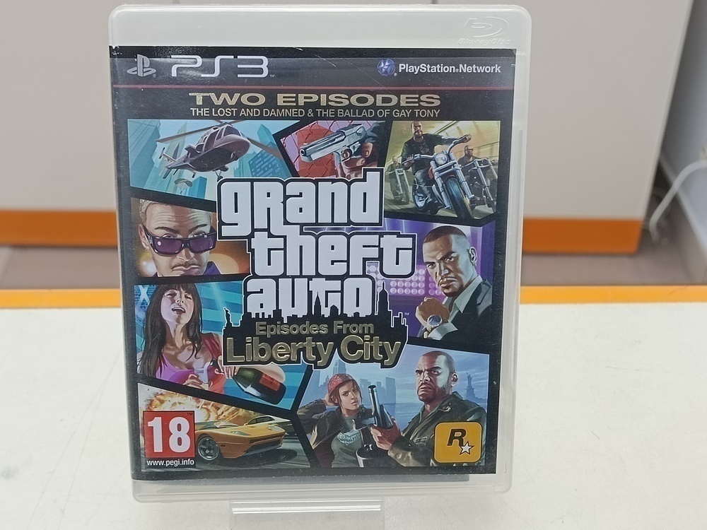 Игра Playstation 3 Grand Theft Auto: Episodes from Liberty City