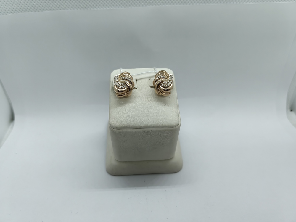 СЕРЬГИ С КАМНЯМИ (Au 585)