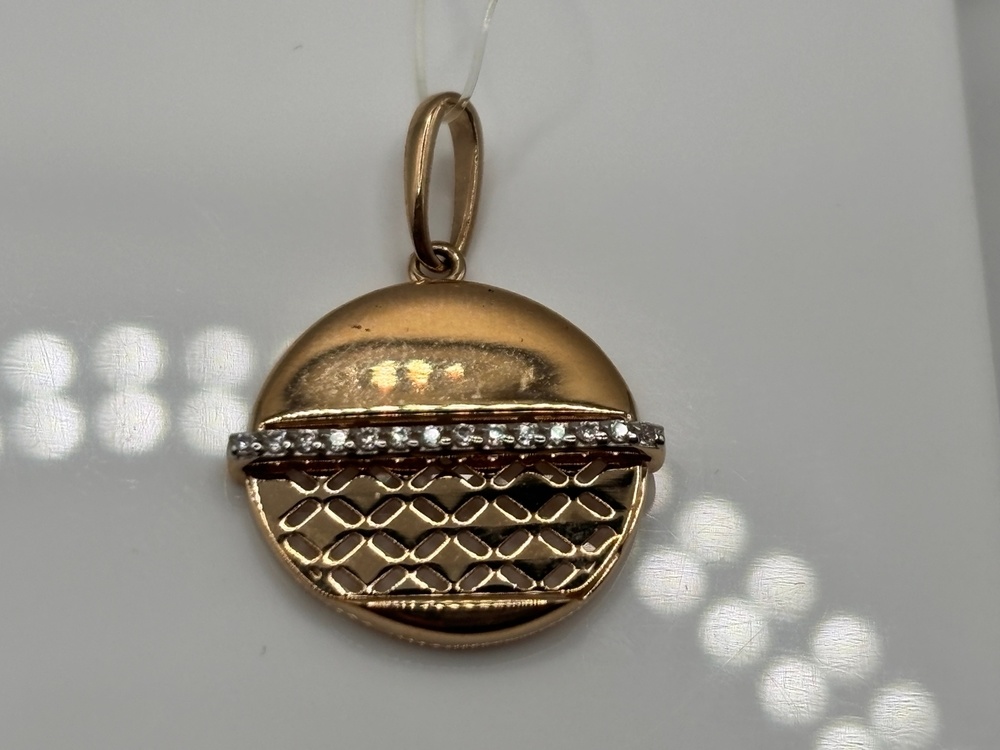 ПОДВЕСКА С КАМНЯМИ (Au 585)