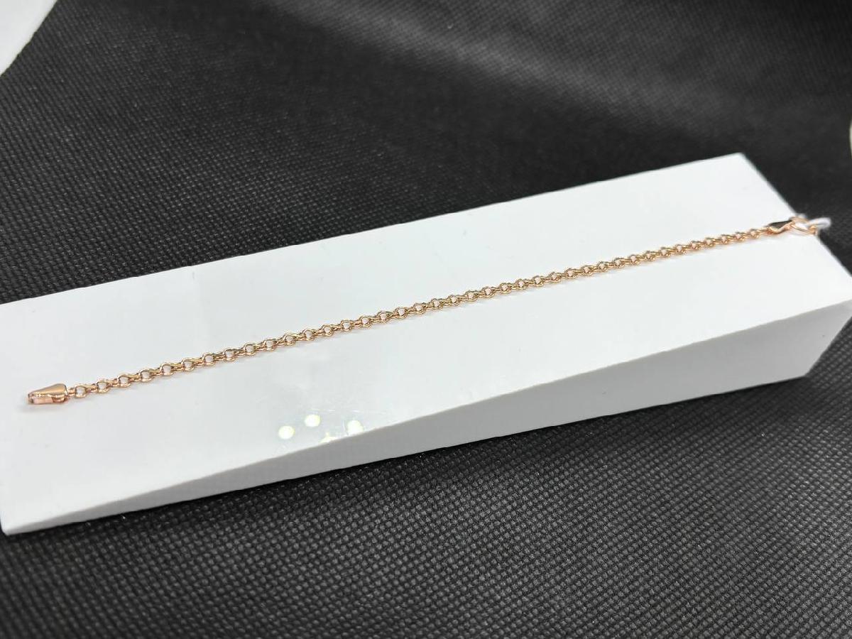 БРАСЛЕТ ПУСТОТЕЛЫЙ Кардинал (Au 585)