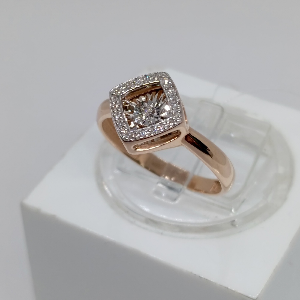 КОЛЬЦО БРИЛЛИАНТ (Au 585)