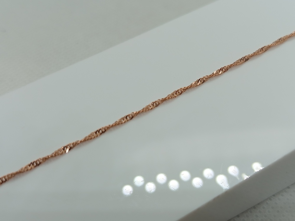 БРАСЛЕТ ПОЛНОВЕСНЫЙ Сингапур Au 585