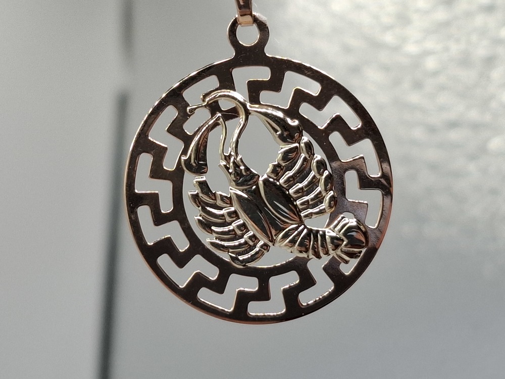 ПОДВЕСКА ЗНАК ЗОДИАКА РАК Au 585