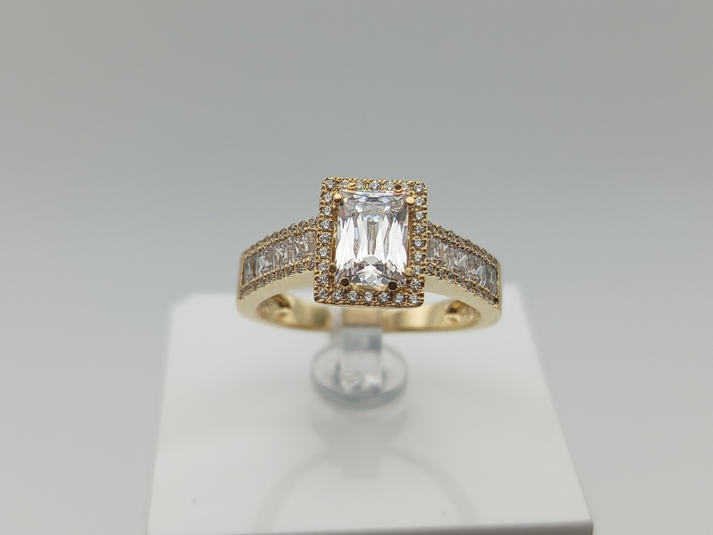 КОЛКМИ585 КОЛЬЦО С КАМНЯМИ (Au 585)